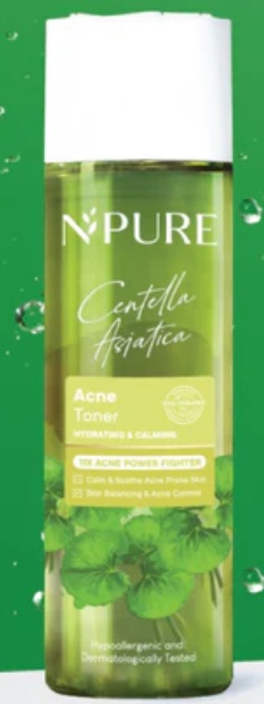 n'pure Npure Toner Cica Centella Asiatica