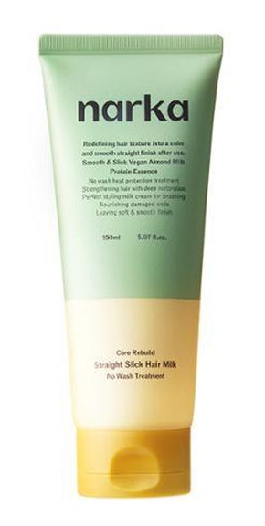 narka Core Rebuild Straight Slick Hair Milk