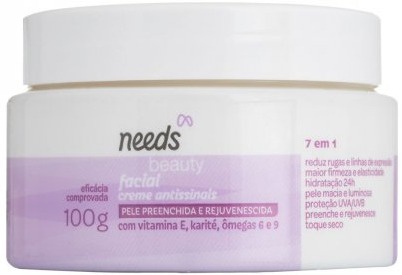 needs Creme Facial Antissinais Needs 7 Em 1 Com Vitamina E