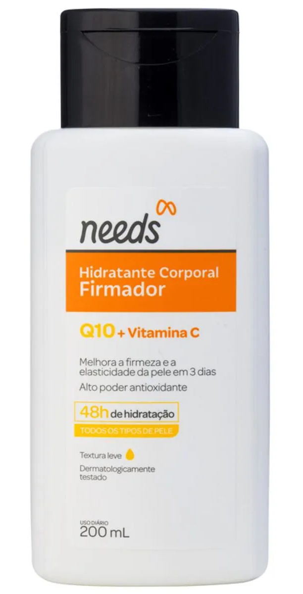 needs Hidratante Corporal Firmador - Q10 + Vitamina C