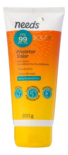 needs Protetor Solar Needs Fator 99