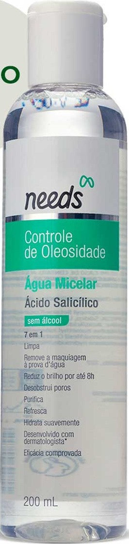 needs Tônico Adstringente Controle De Oleosidade