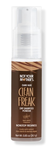 not your mother's Clean Freak Dark Hair Dry Shampoo Powder