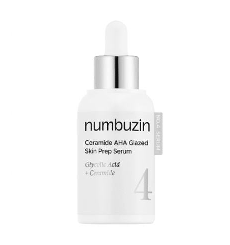 numbuzin Ceramide AHA Glazed Skin Prep Serum
