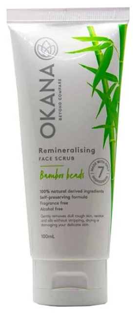 okana Bamboo Beads Face Scrub