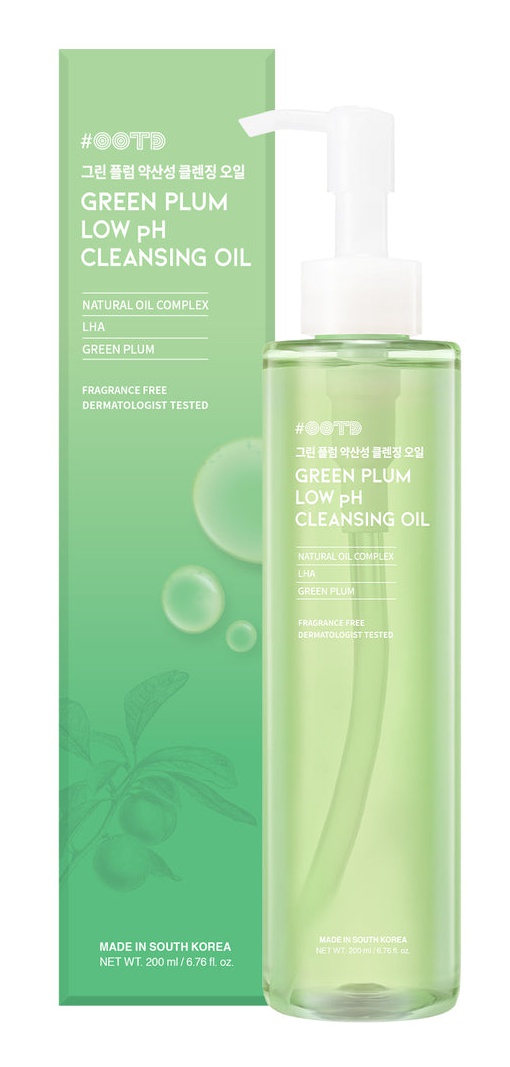 #ootd Green Plum Low pH Cleansing Oil