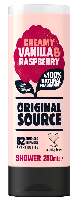 original source Vanilla & Raspberry Shower Gel