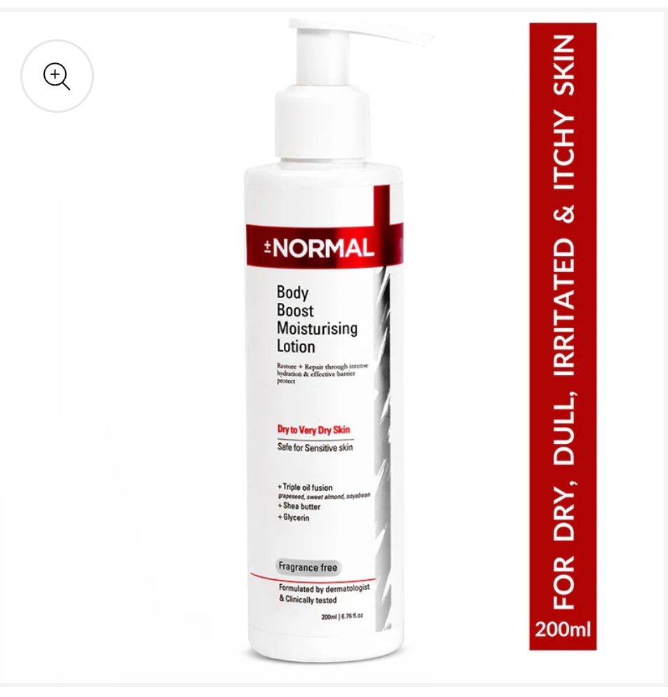 plusminus normal Body Boost Moisturizing Lotion