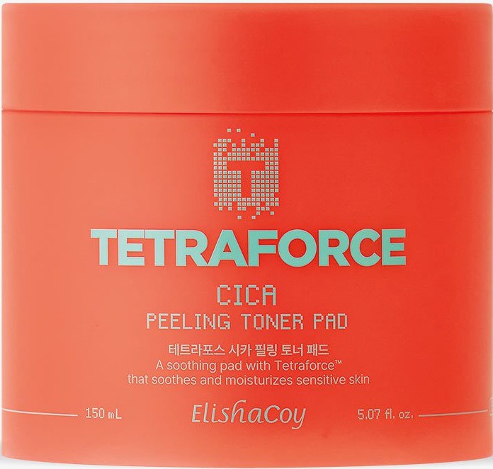 qcc Tetraforce Cica Peeling Toner Pad