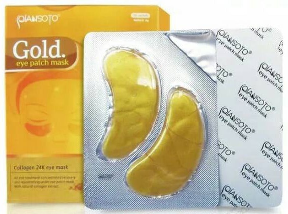 qiansoto Eye Patch Mask Gold