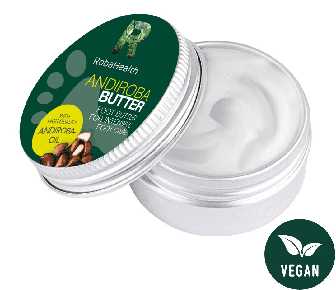 robahealth Andiroba Butter For Intensive Foot Care