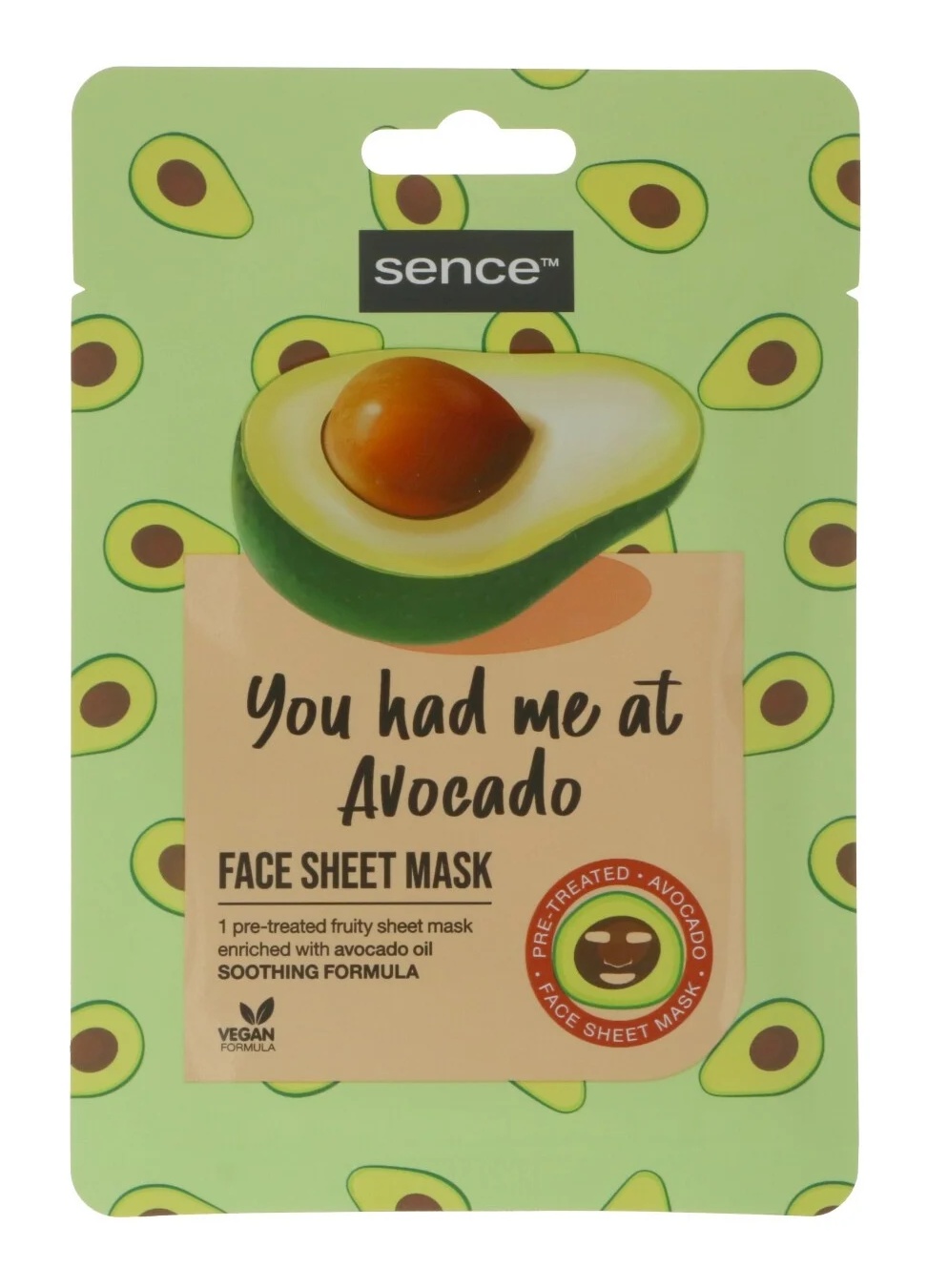 sence You Had Me At Avocado Face Sheet Mask