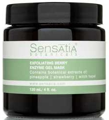 sensatia botanicals Exfoliating Berry Enzyme Gel Mask