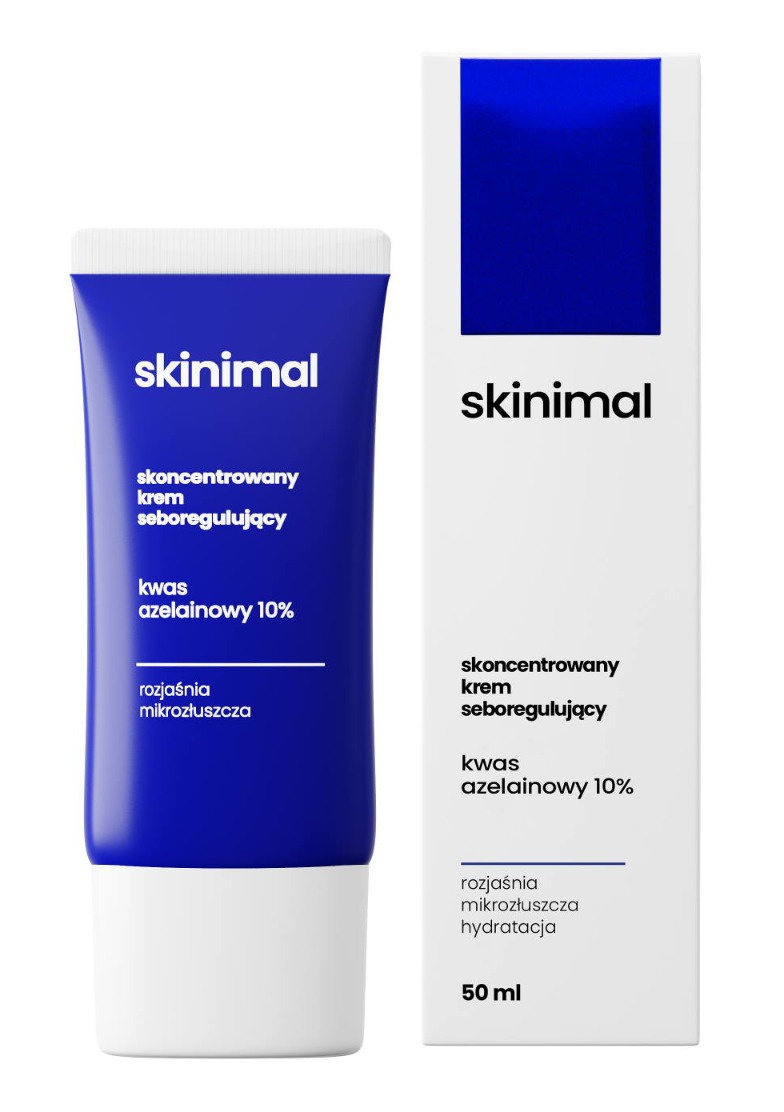 skinimal Krem Seboregulujący Kwas Azelainowy 10%