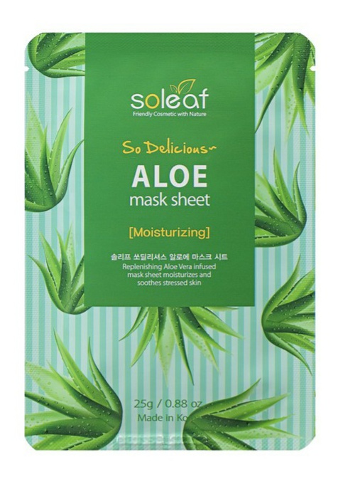 soleaf So Delicious Aloe Mask Sheet [Moisturizing]
