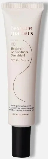 texture matters Hyaluron+ Antioxidants SPF50+ Pa++++