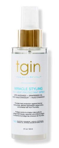 tgin Miracle Styling 3-n-1 Heat Protectant Spray