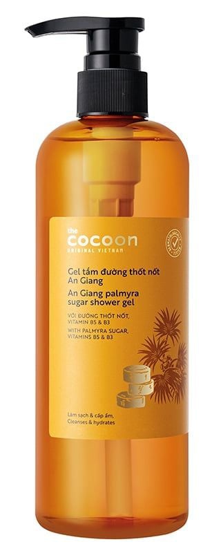 the Cocoon An Giang Palmyra Sugar Shower Gel
