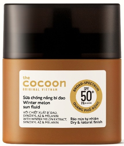 the Cocoon Winter Melon Sunscreen Milk