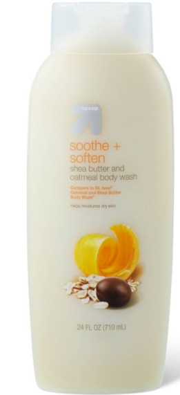 up&up Shea Butter + Oatmeal Body Wash