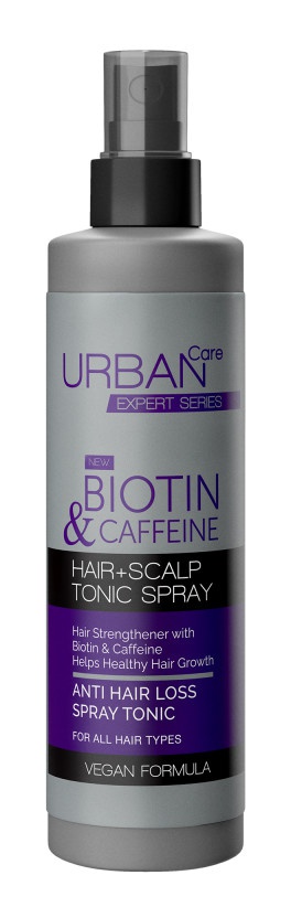 urban care Expert Biotin & Caffeine Hair + Scalp Tonic Spray