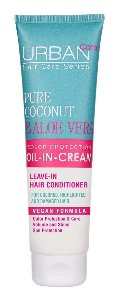 urban care Pure Coconut & Aloe Vera Oil-In-Cream Leave-In Hair Conditioner