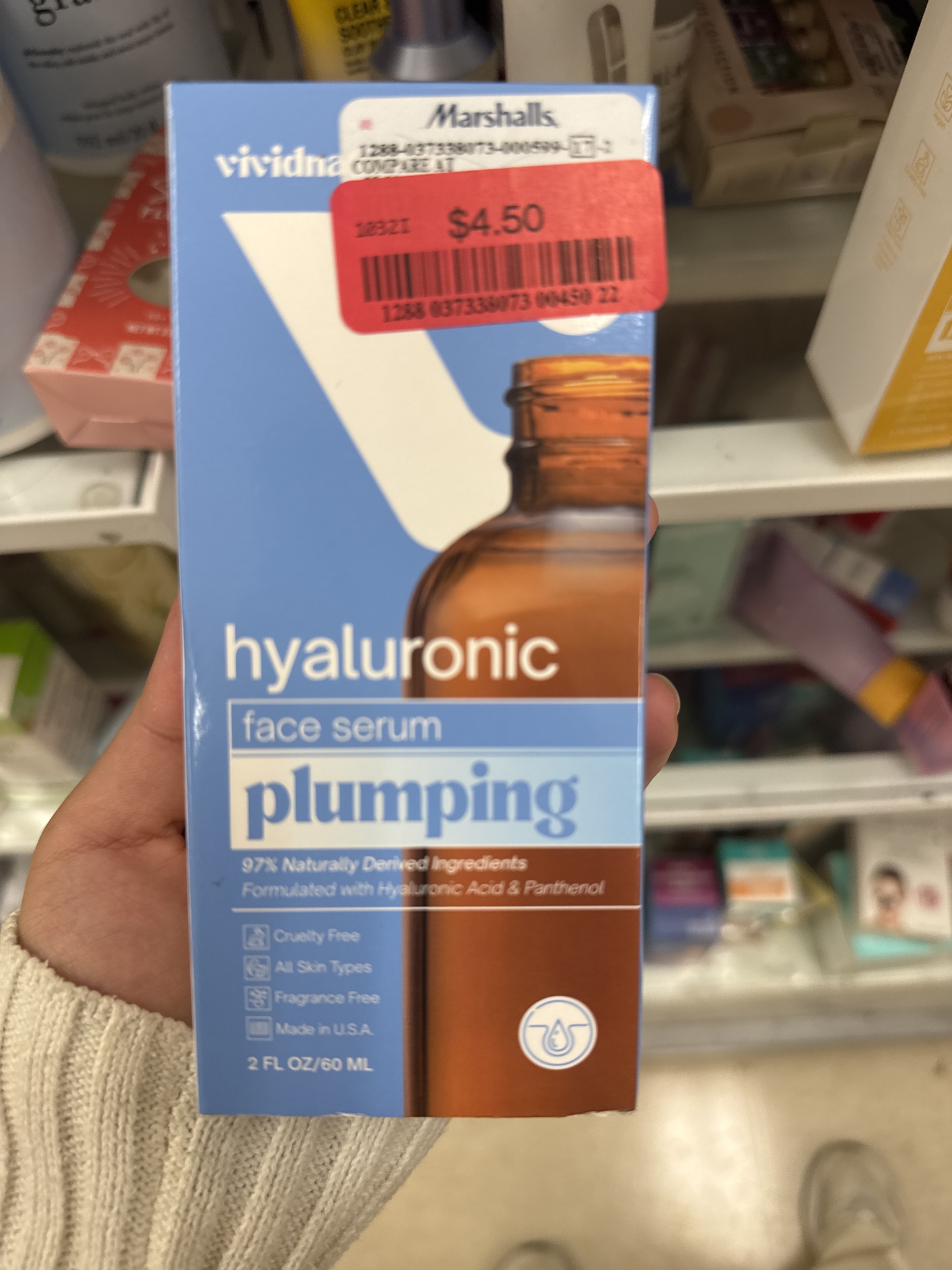 vividnaturals Face Serum Plumping