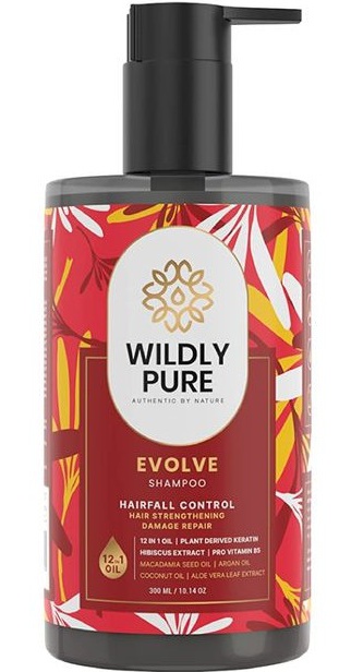 wildly pure Natural Hair Fall Control Shampoo