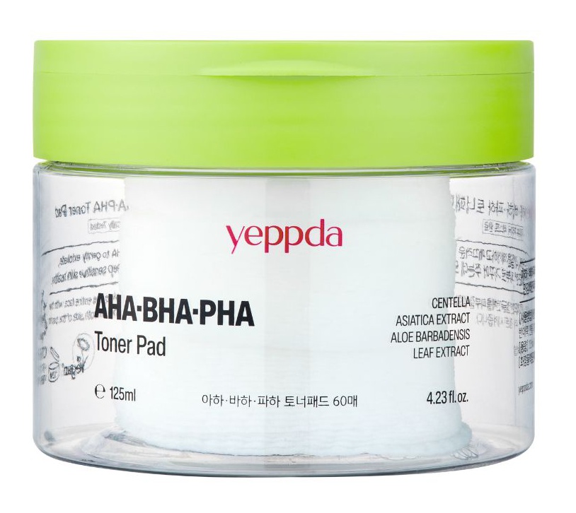 yeppda AHA·BHA·PHA Toner Pad