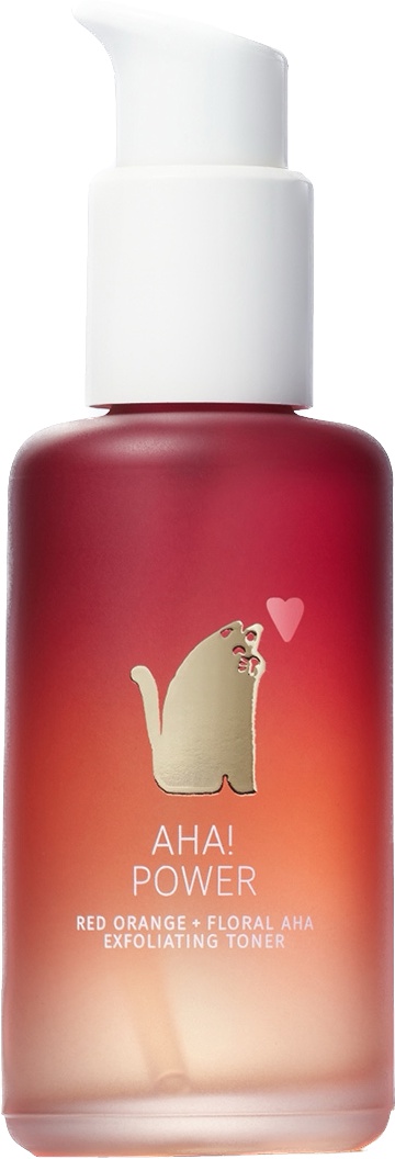 yope AHA! Power Red Orange + Floral AHA Exfoliating Toner