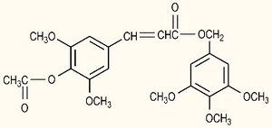 Триметоксибензилацетилсинапат